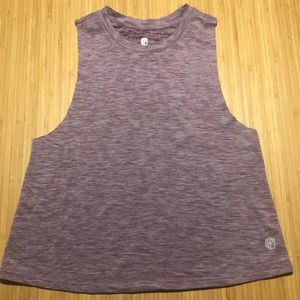 Born Primitive cropped racer back muscle tank